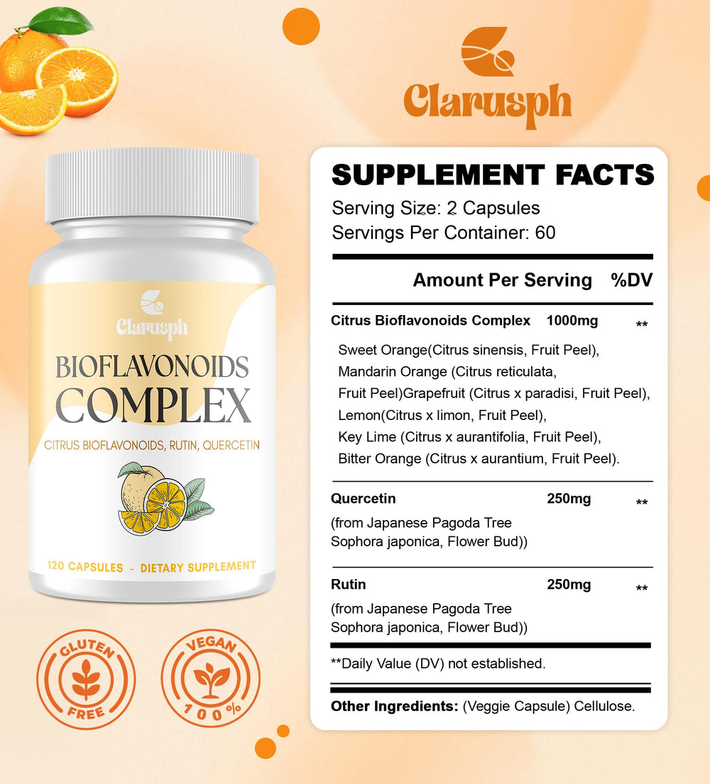 Clarusph packaging close-up with label and capsules supports a simple daily routine