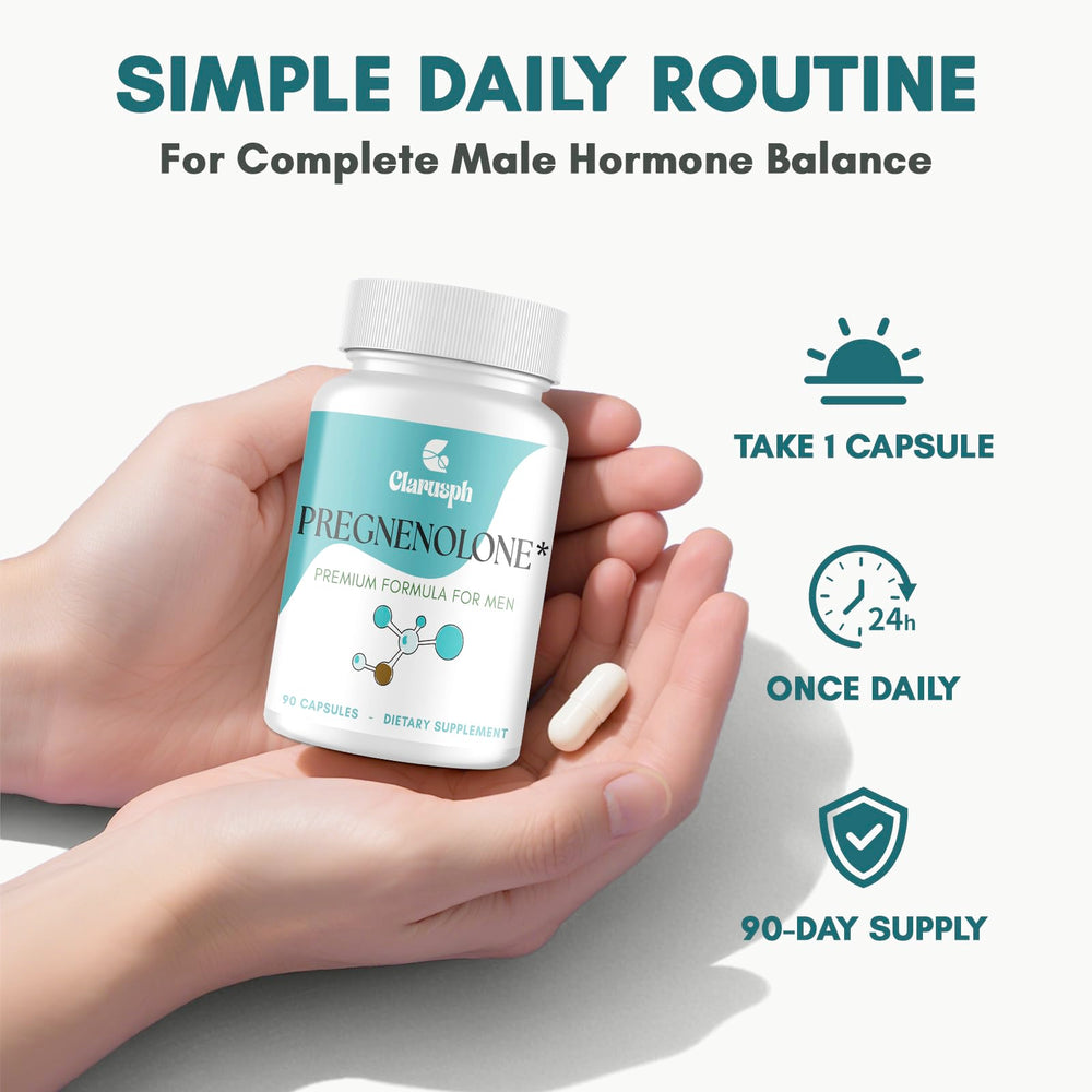 Clarusph simple-routine packaging scene invites easy daily support.