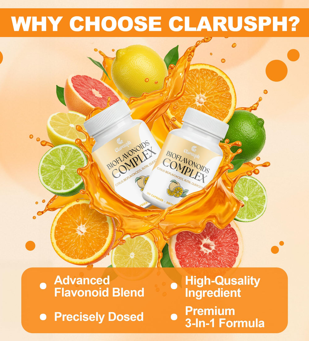 Clarusph vegan gluten-free label on the jar communicates plant-based purity