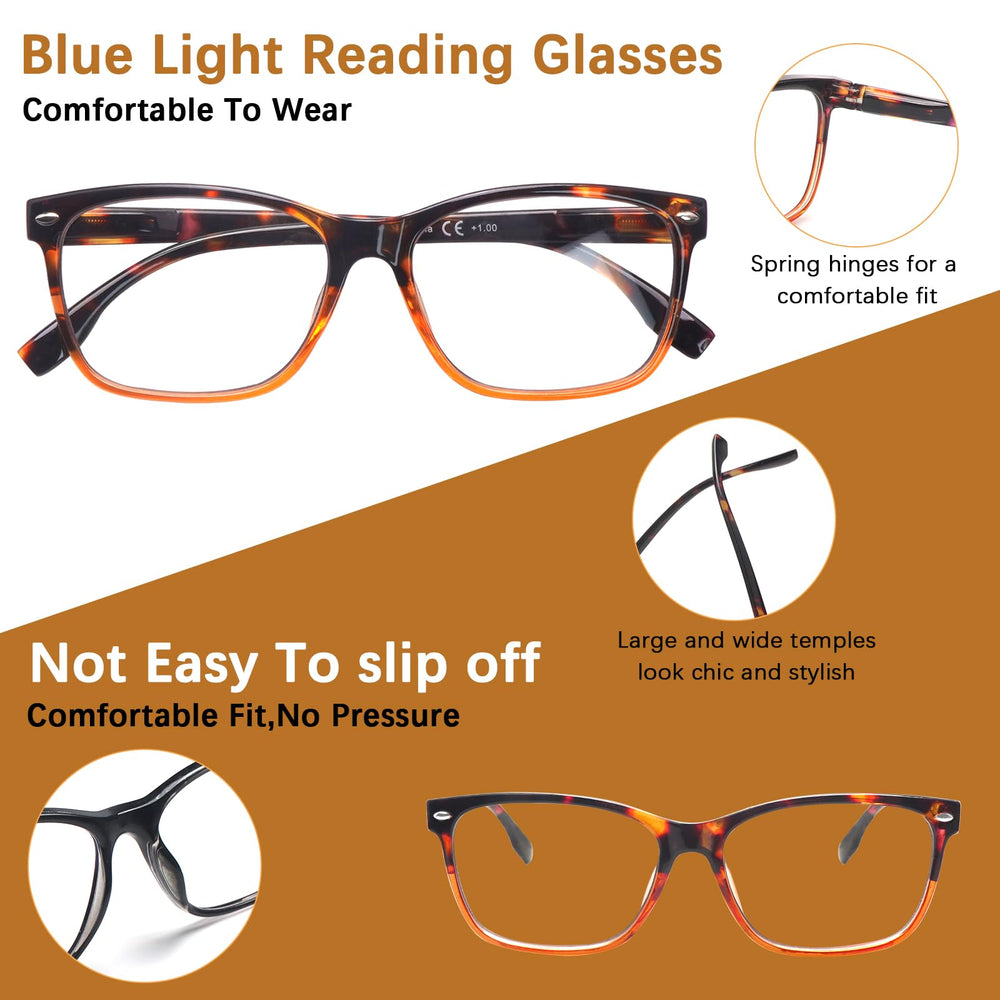 CLASAGA stylish women’s reading glasses with modern frame for work and leisure.