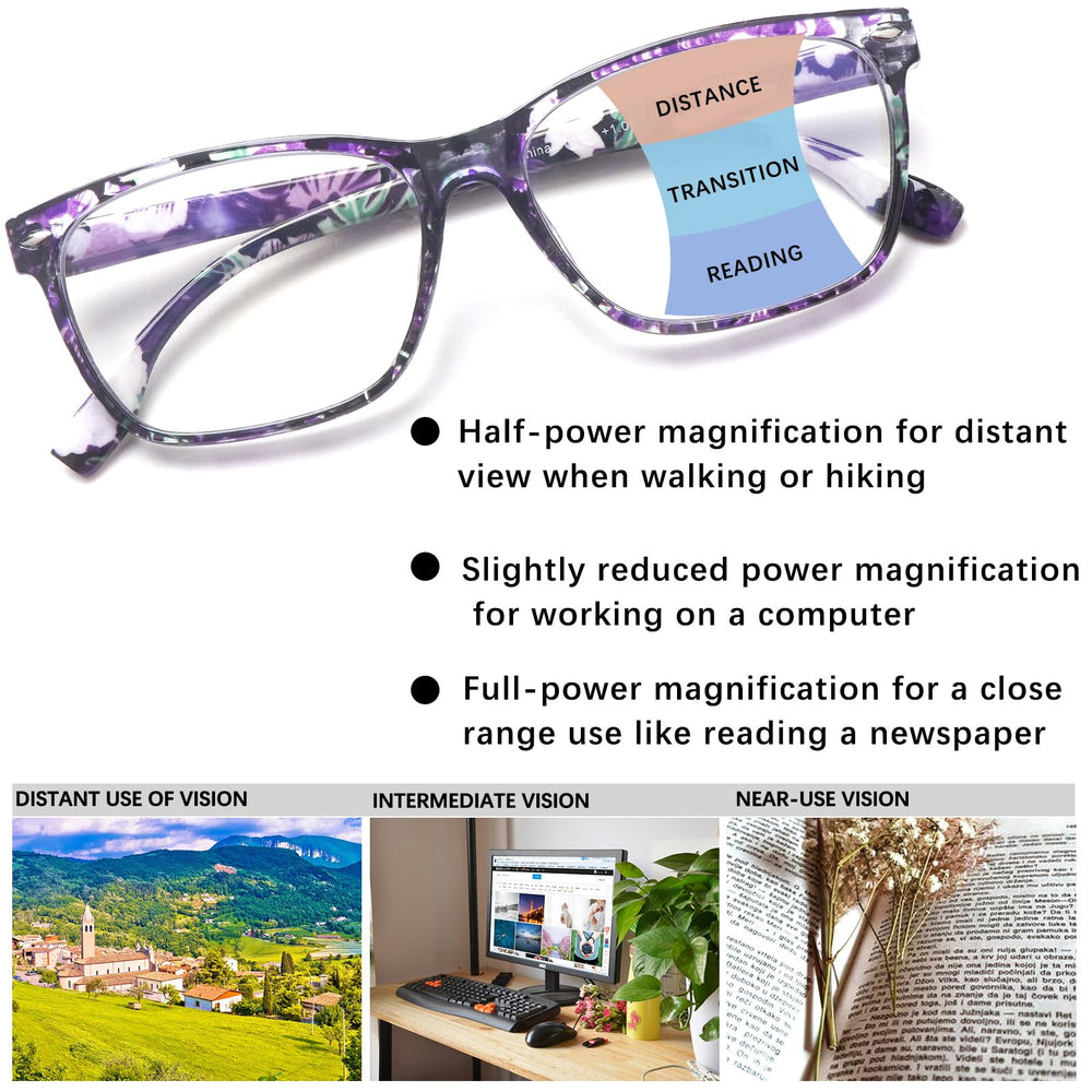 Side view of CLASAGA pattern-design-2 glasses with flexible hinges