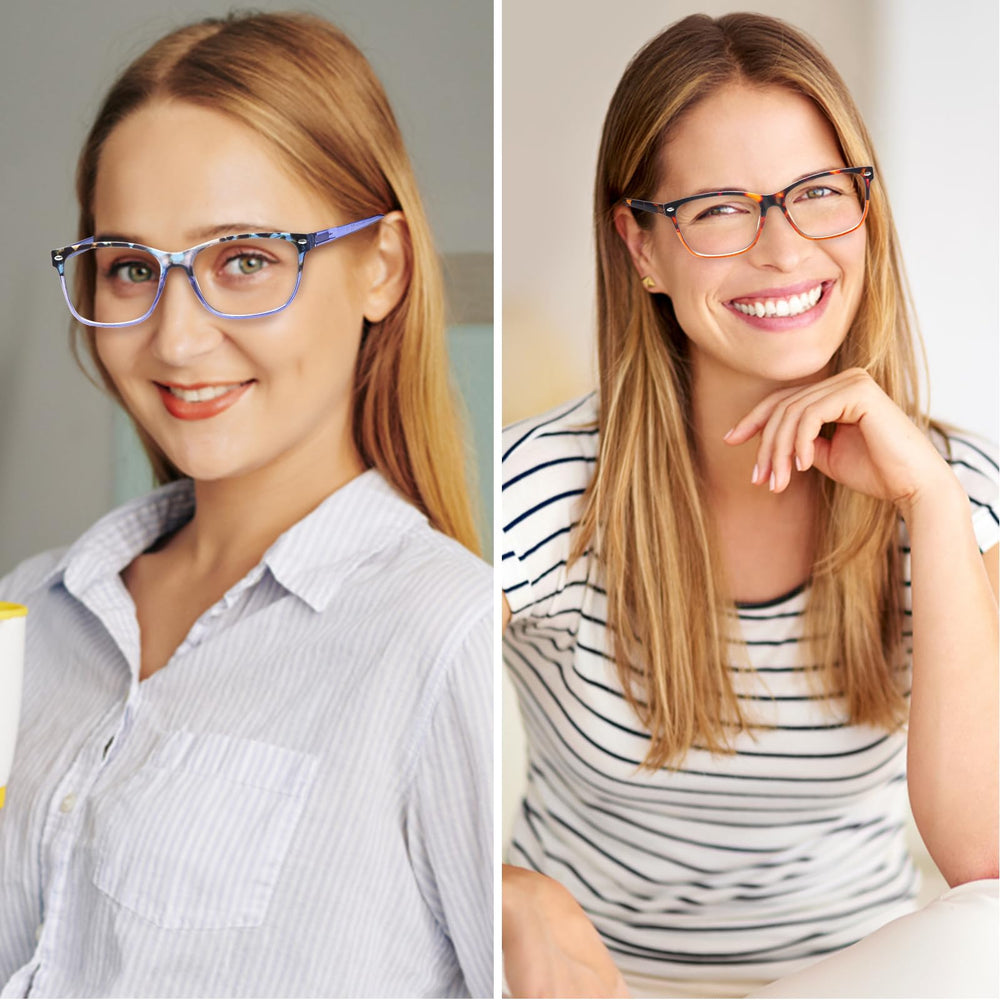 CLASAGA lenses with UV protection for all-day wear outdoors and indoors.