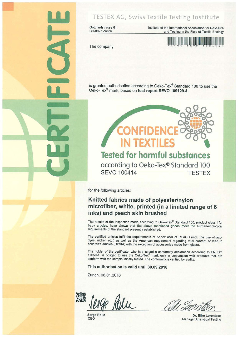 Garantía de satisfacción con reemplazo gratis de Clean & Clear Microfiber.