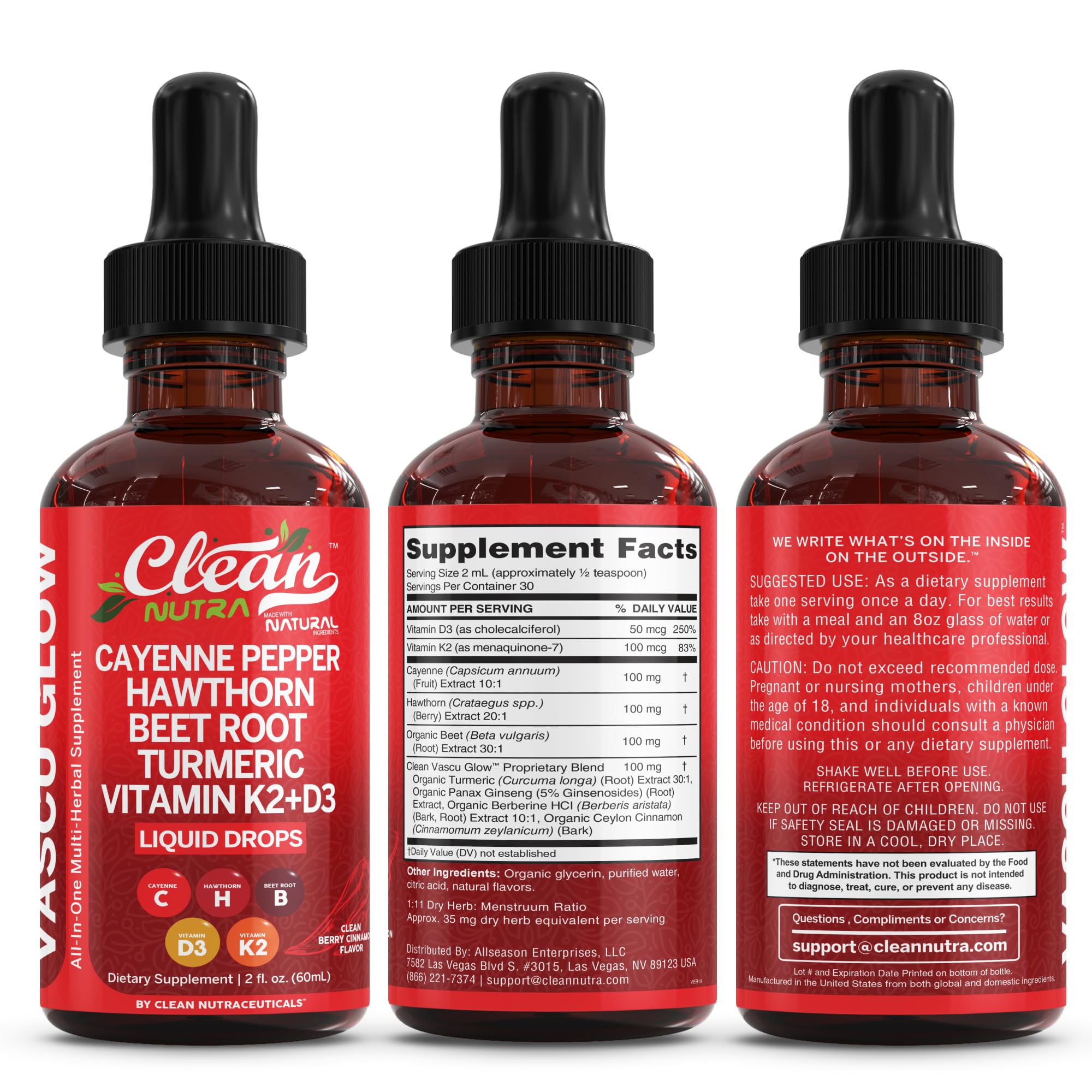 Clean Nutra Berberine Extract Drops included in a plant-based routine.