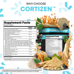 Clean Nutra Cortisol Sea Moss powder emphasizes minerals and gut-supporting nutrition.