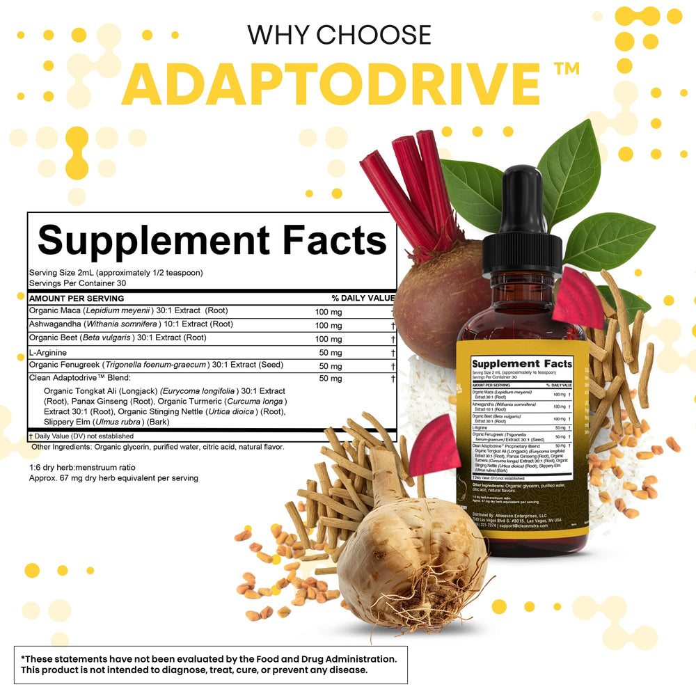 Clean Nutra Fenugreek and beet root drops support gut flora balance.