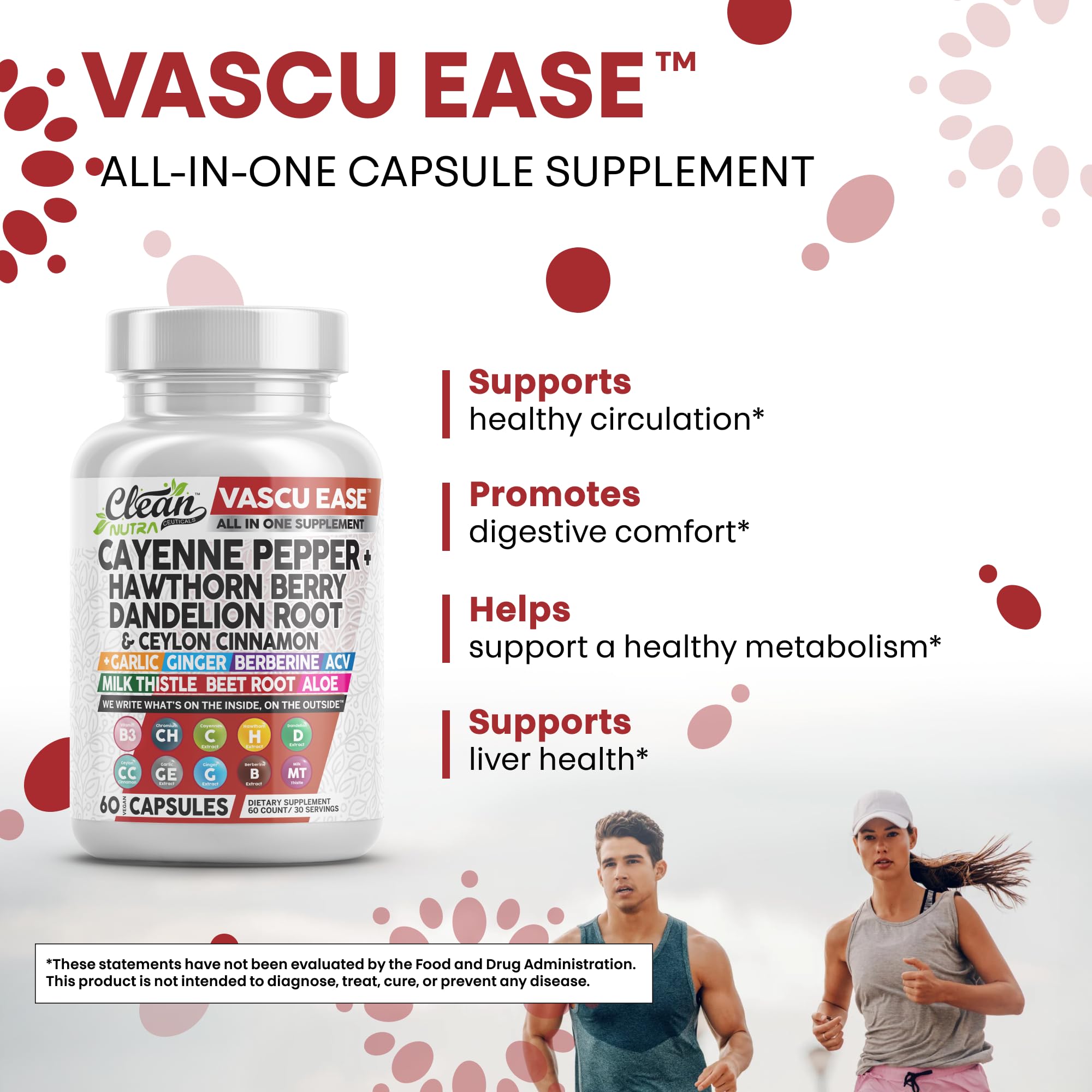 Clean Nutra Milk Thistle Beet Root capsules jar promoting liver vitality