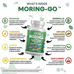 Close-up of Moring-Go capsules for easy swallowing