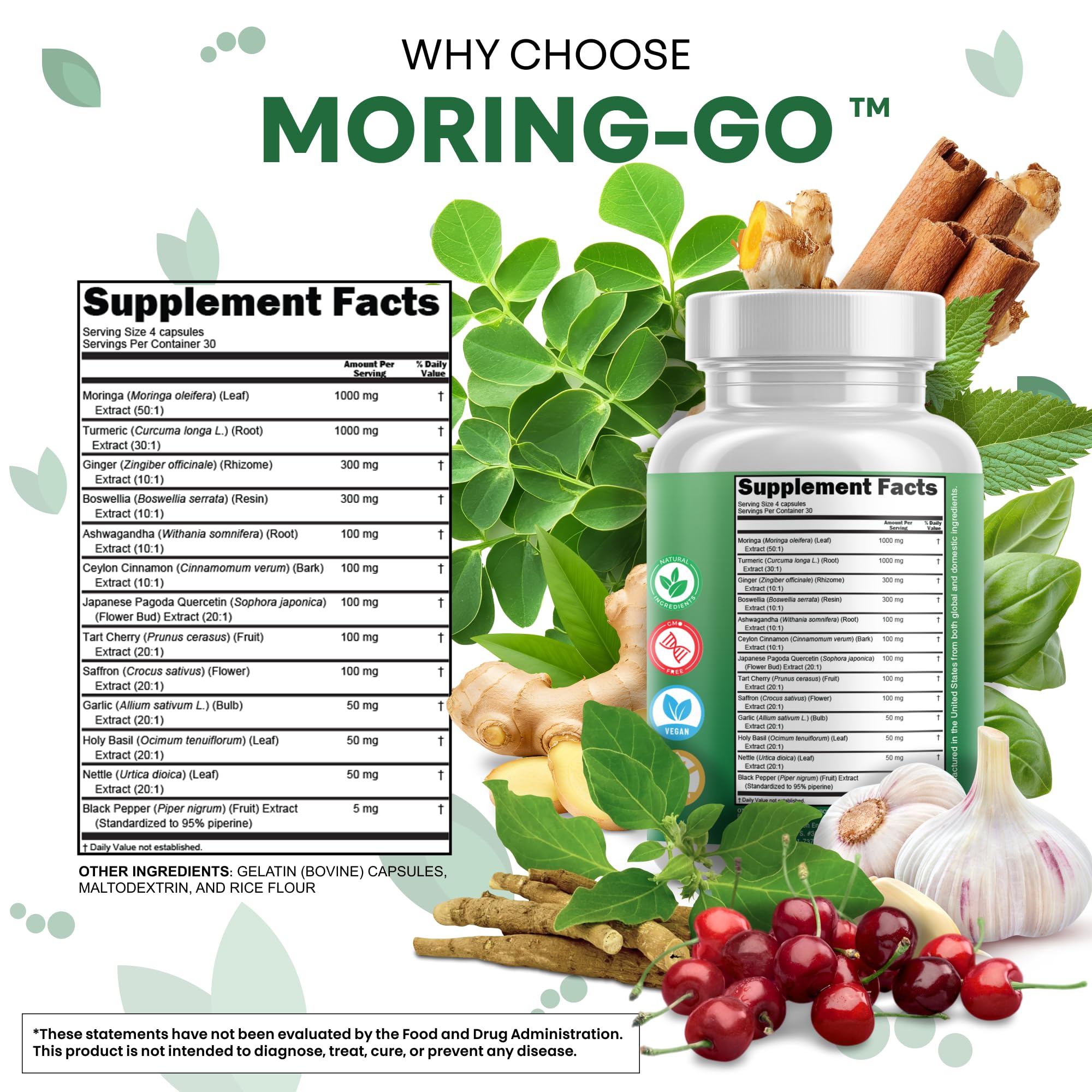 Moring-Go capsules in hand suggest portable daily use