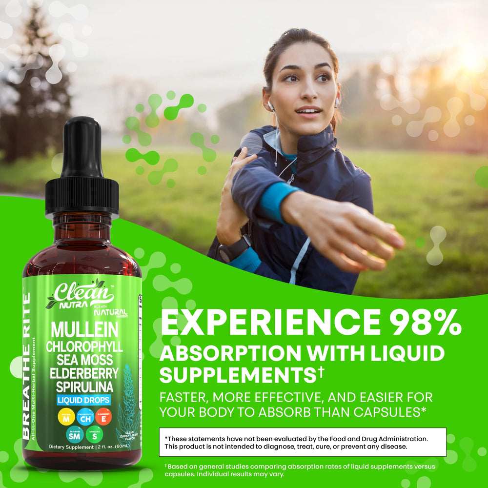 Clean Nutra Mullein Drops tart cherry highlight soothes post-workout discomfort.
