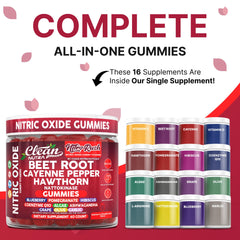 Clean Nutra Nitro Rush bottle back view showing ingredients and dosage
