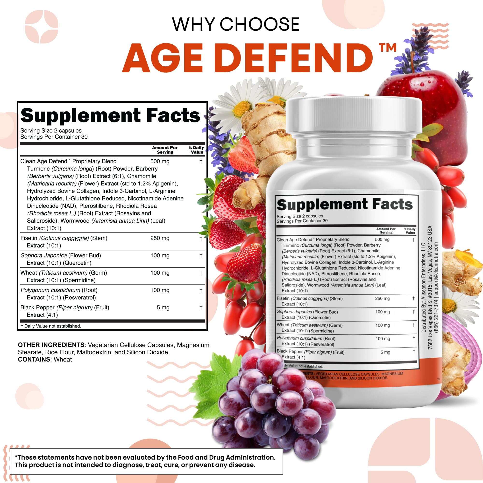 Clean Nutraceuticals one-daily-serving concept promotes simple wellness routines