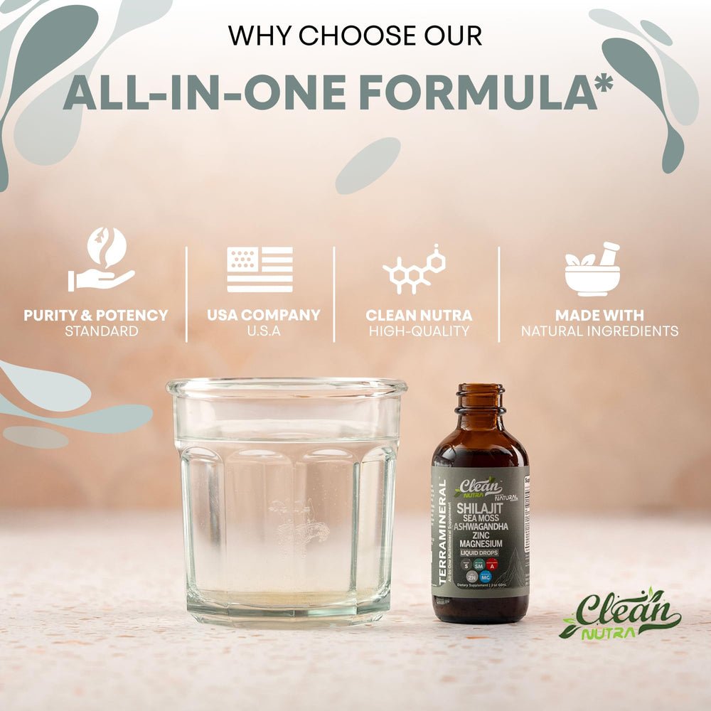 Clean Nutraceuticals Terra Mineral daily routine setup for energized days.