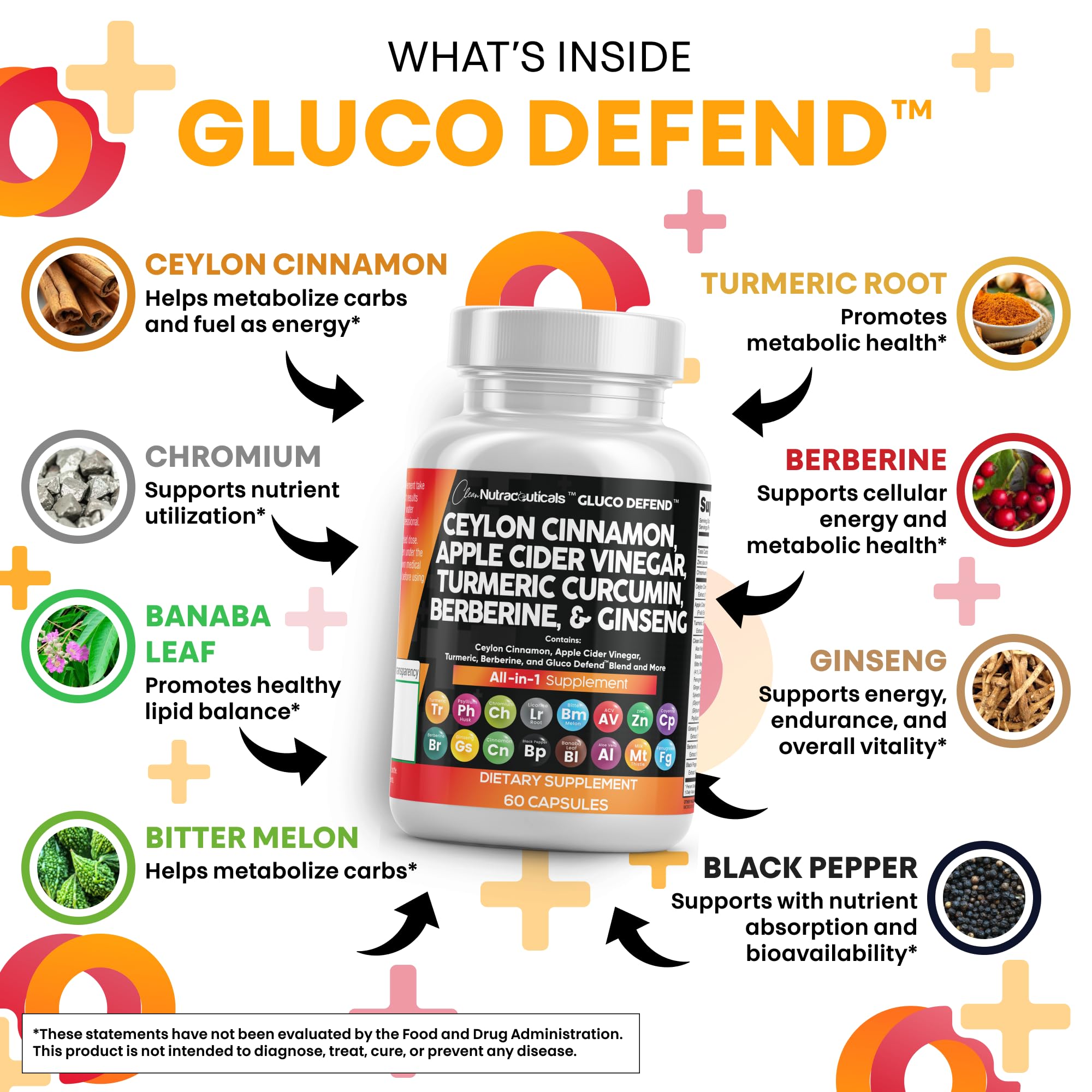 Clean Nutraceuticals Apple Cider Vinegar pill bottle closeup for a convenient daily routine.