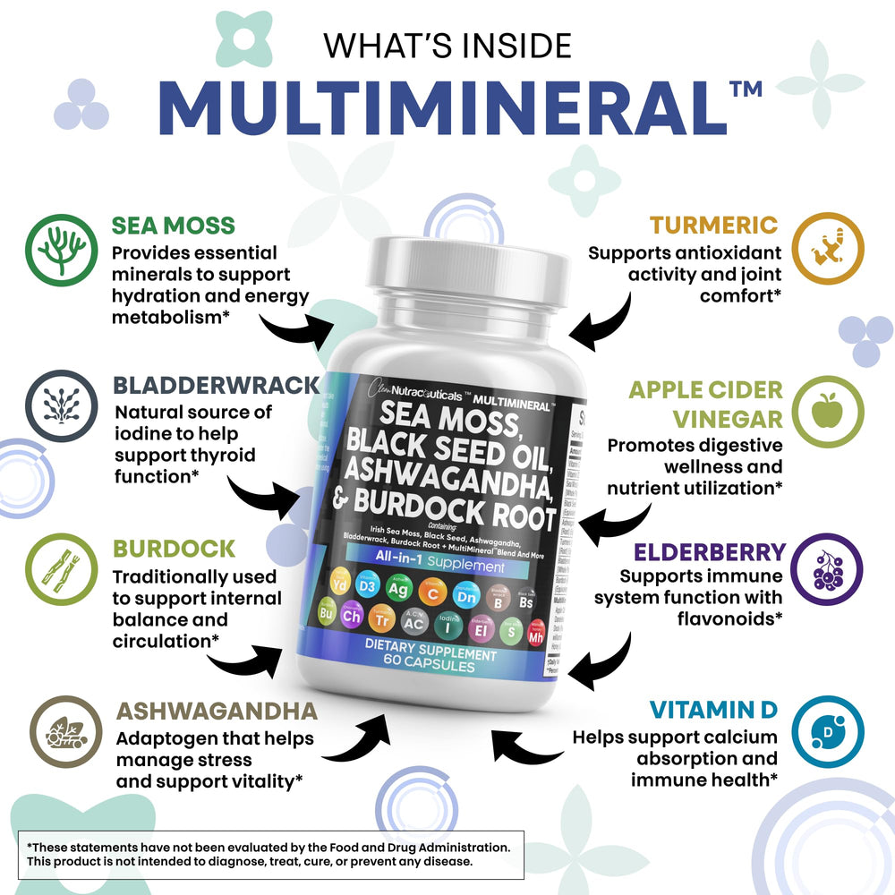 Clean Nutraceuticals ashwagandha root powder tub, supports calm focus.