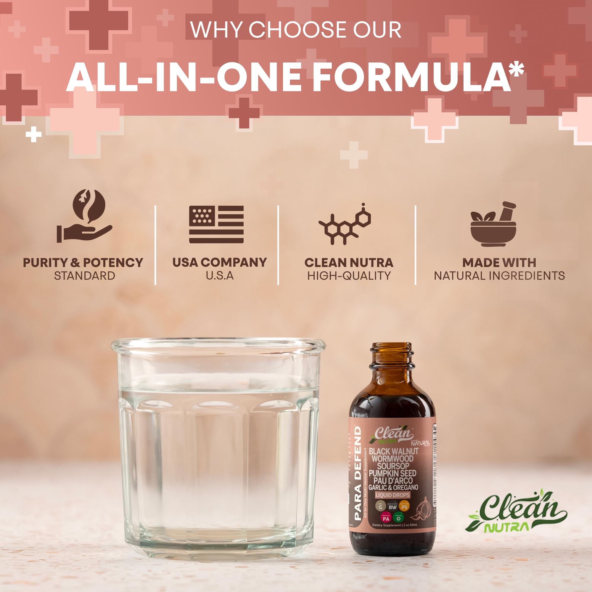 Clean Nutraceuticals Berberine Drops bottle supports digestive routine.