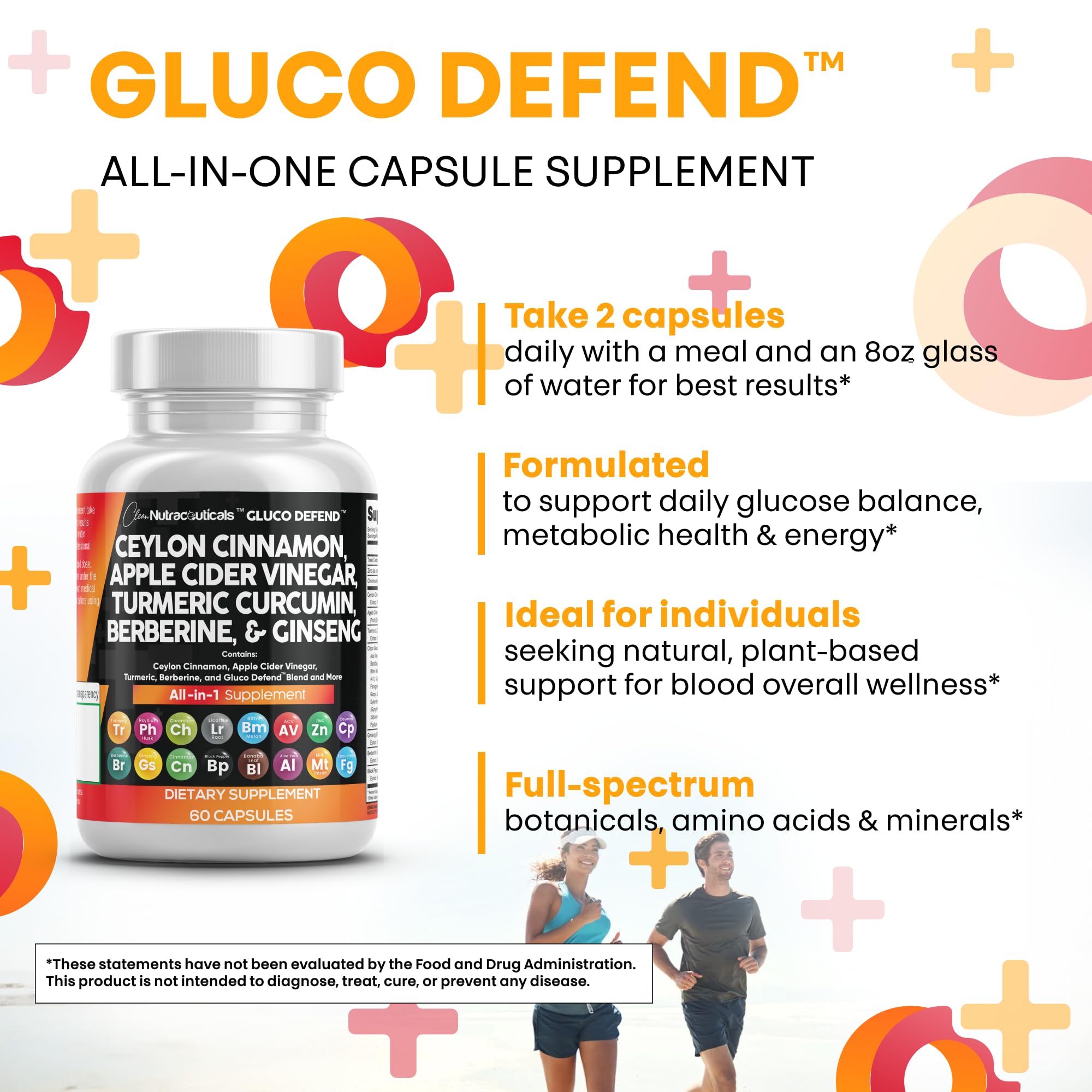 Clean Nutraceuticals Bitter Melon capsules bottle featuring herbal complexity