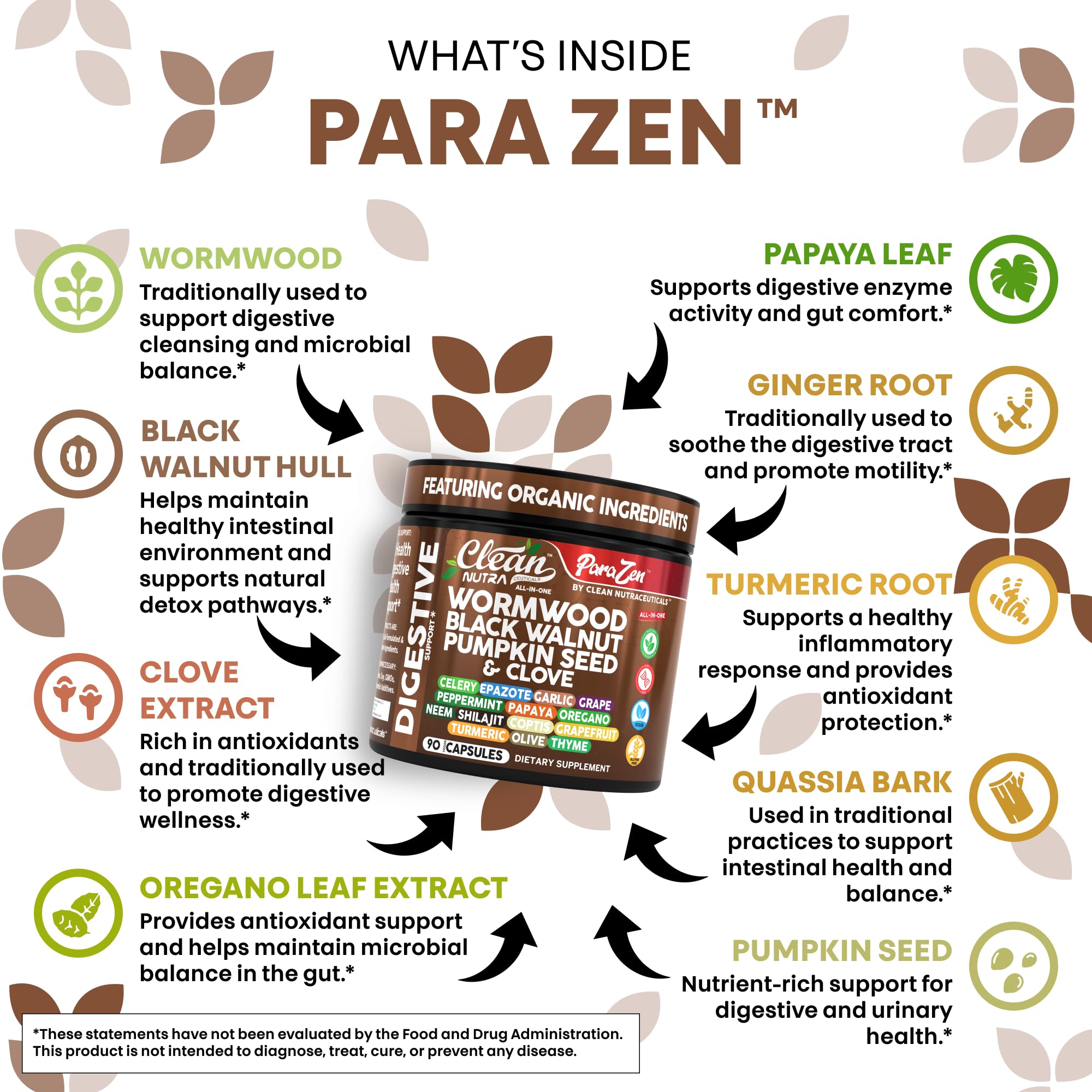 Clean Nutraceuticals black walnut capsules for a plant-powered cleanse