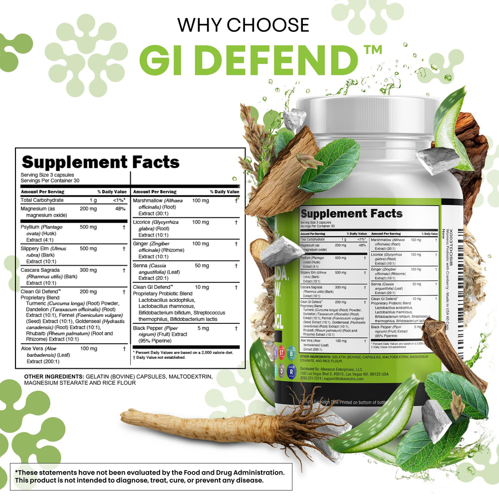 Clean Nutraceuticals Bottle Label Closeup confirms transparent ingredients and USA-made quality