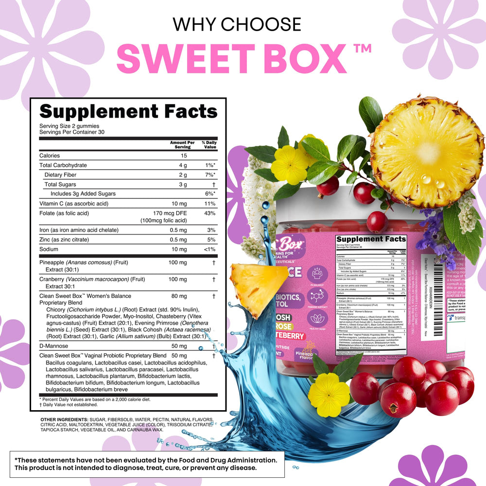 Clean Nutraceuticals d-mannose probiotic complex supporting urinary tract health