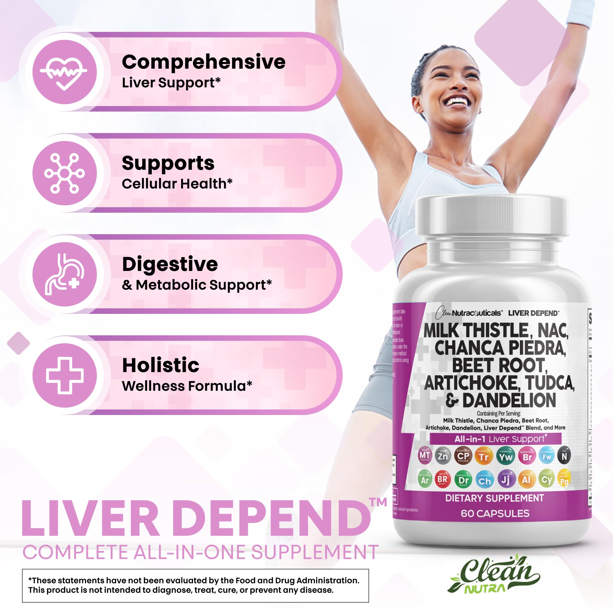 Dandelion root capsules prepared for daytime detox rituals