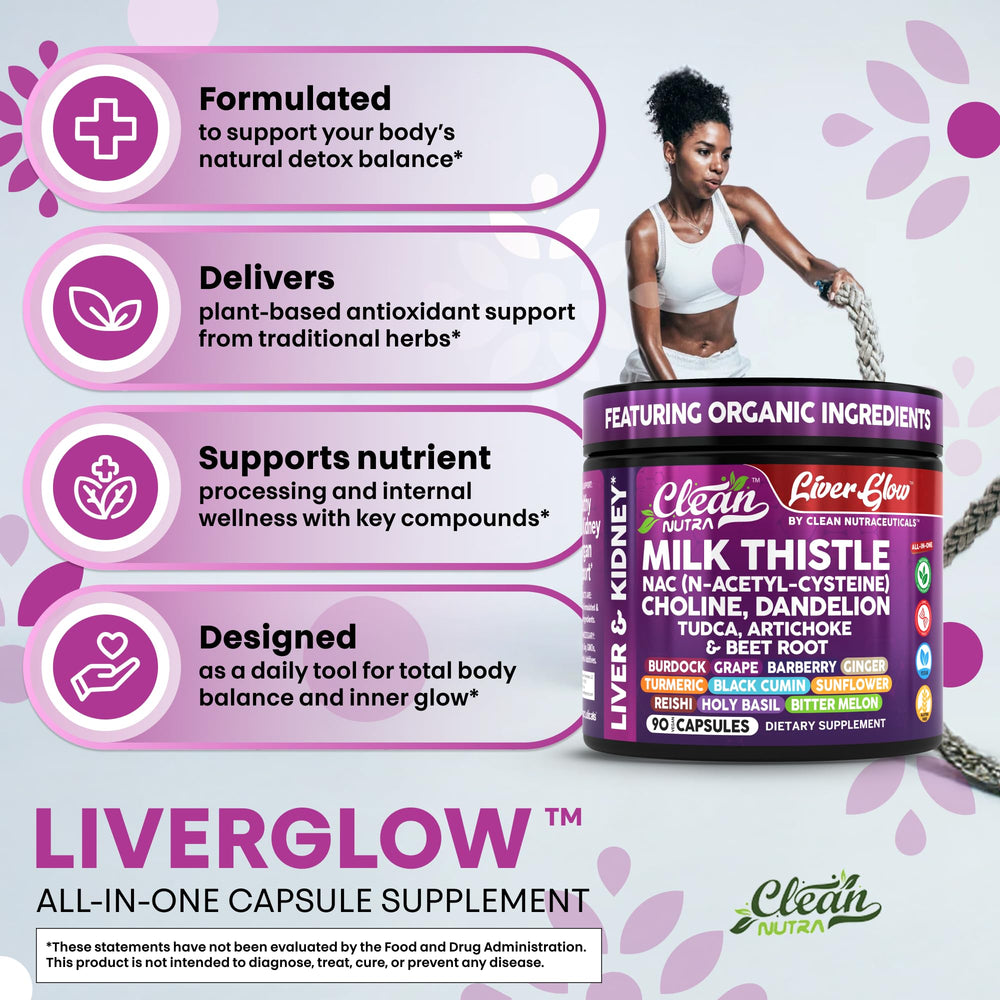 Clean Nutraceuticals dandelion-root extract capsules shown with greens for natural diuretic-inspired routine