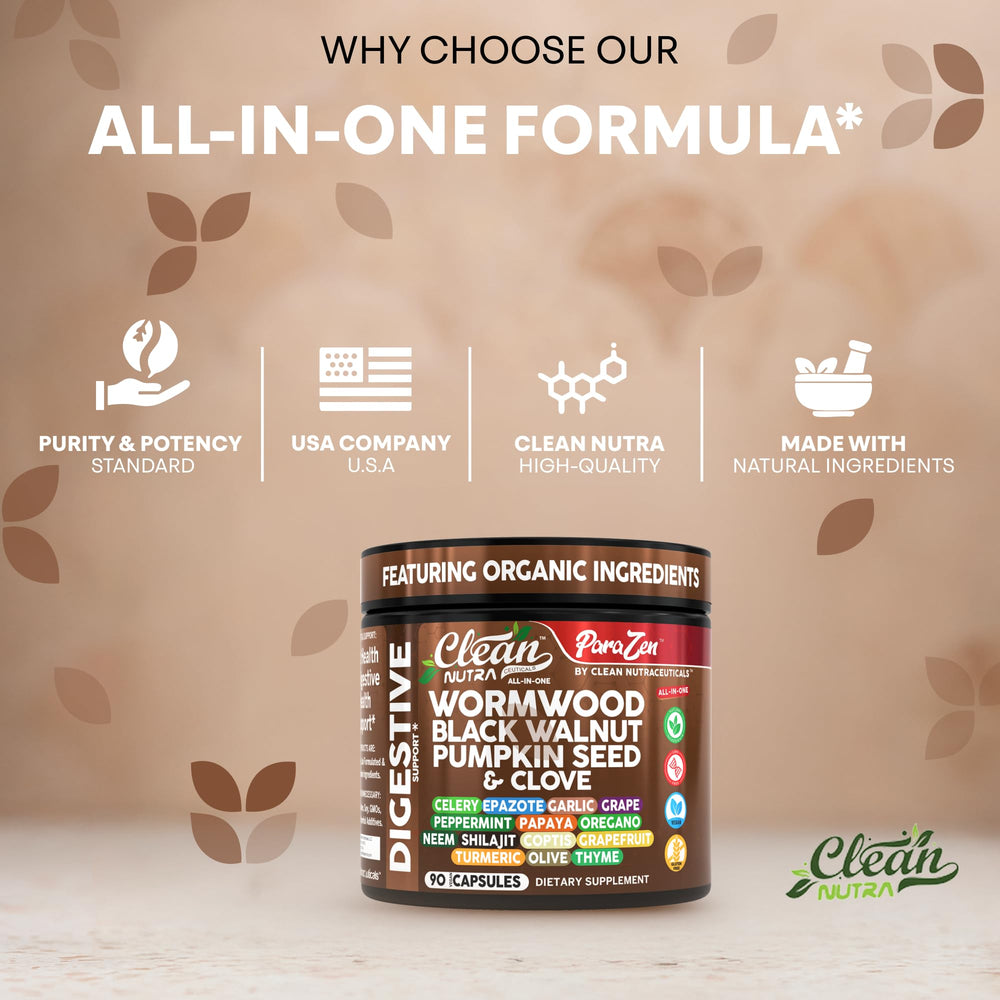 Clean Nutraceuticals diatomaceous earth capsules for gentle detox