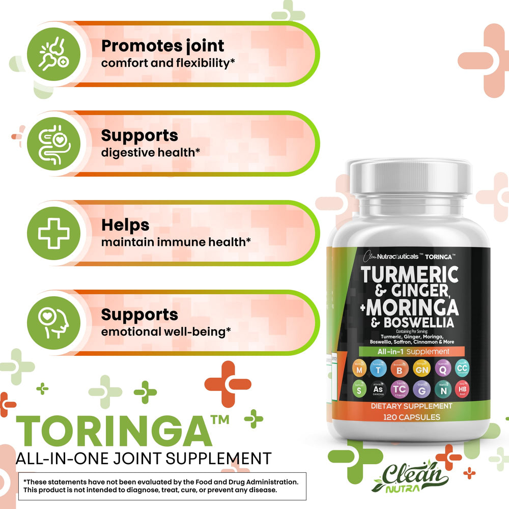 Clean Nutraceuticals four-capsule daily dosage illustration for all-in-one convenience.