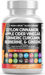 Clean Nutraceuticals Gluco Defend bottle front for daily wellness support.