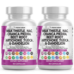 Clean Nutraceuticals Milk Thistle Capsules for liver support and wellness.
