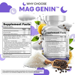 Clean Nutraceuticals Mag Genin packaging box for convenient daily use