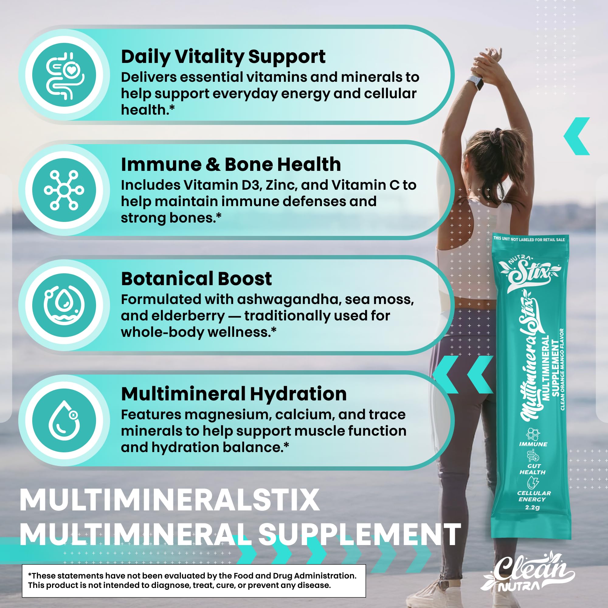 Clean Nutraceuticals manuka-honey-vitamin-d3-stick provides antioxidant‑rich nourishment