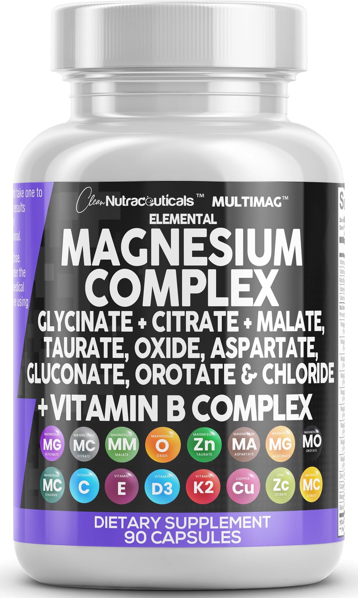 Clean Nutraceuticals MultiMag bottle pouring capsules for easy daily use