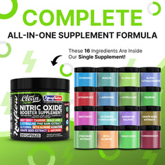 NosFlow capsules image reflects convenient nitric oxide support for workouts.