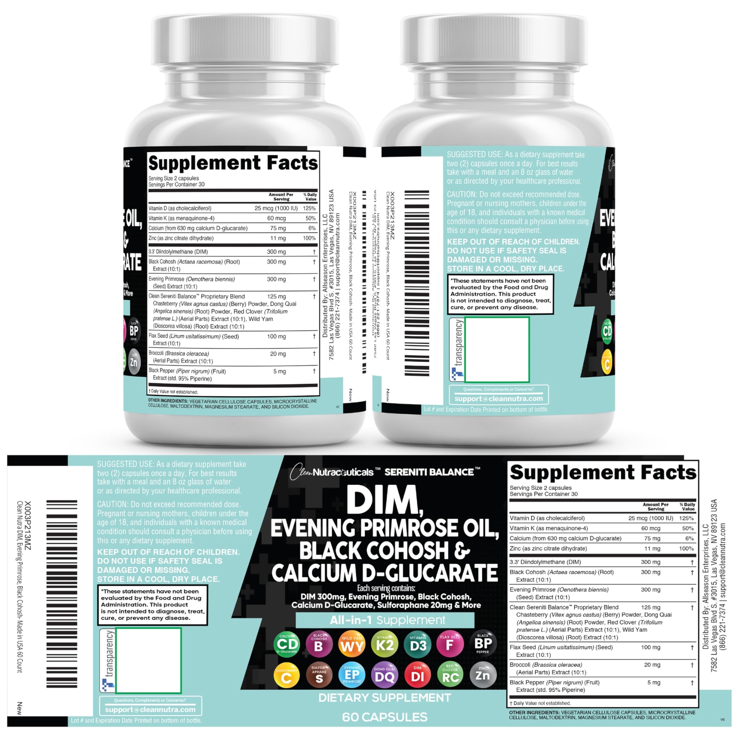 Packaging and two-capsule serving shown for easy daily use