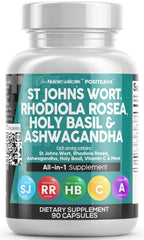 Clean Nutraceuticals Positeava mood-support bottle demonstrating daily mood balance potential.