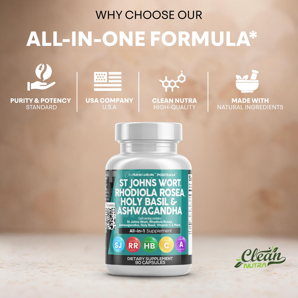 Clean Nutraceuticals Positeava packaging design emphasizing black pepper for enhanced absorption.