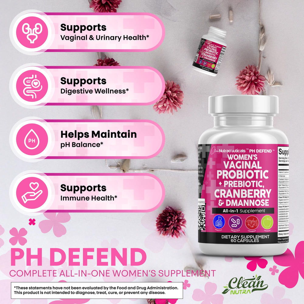 Clean Nutraceuticals prebiotics inulin and acacia fiber support digestion and wellness.