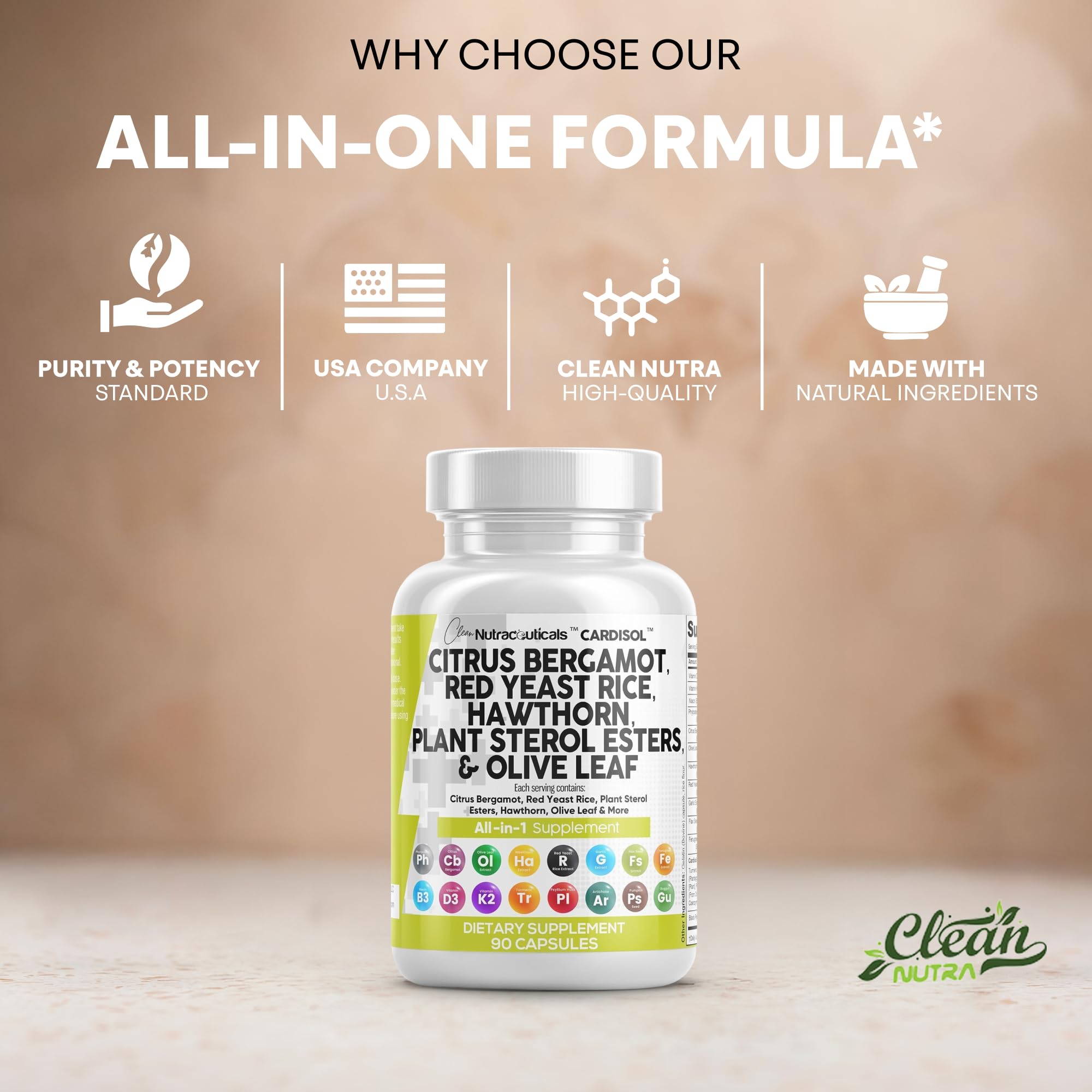 Clean Nutraceuticals Psyllium Husk and Pumpkin Seeds for fiber