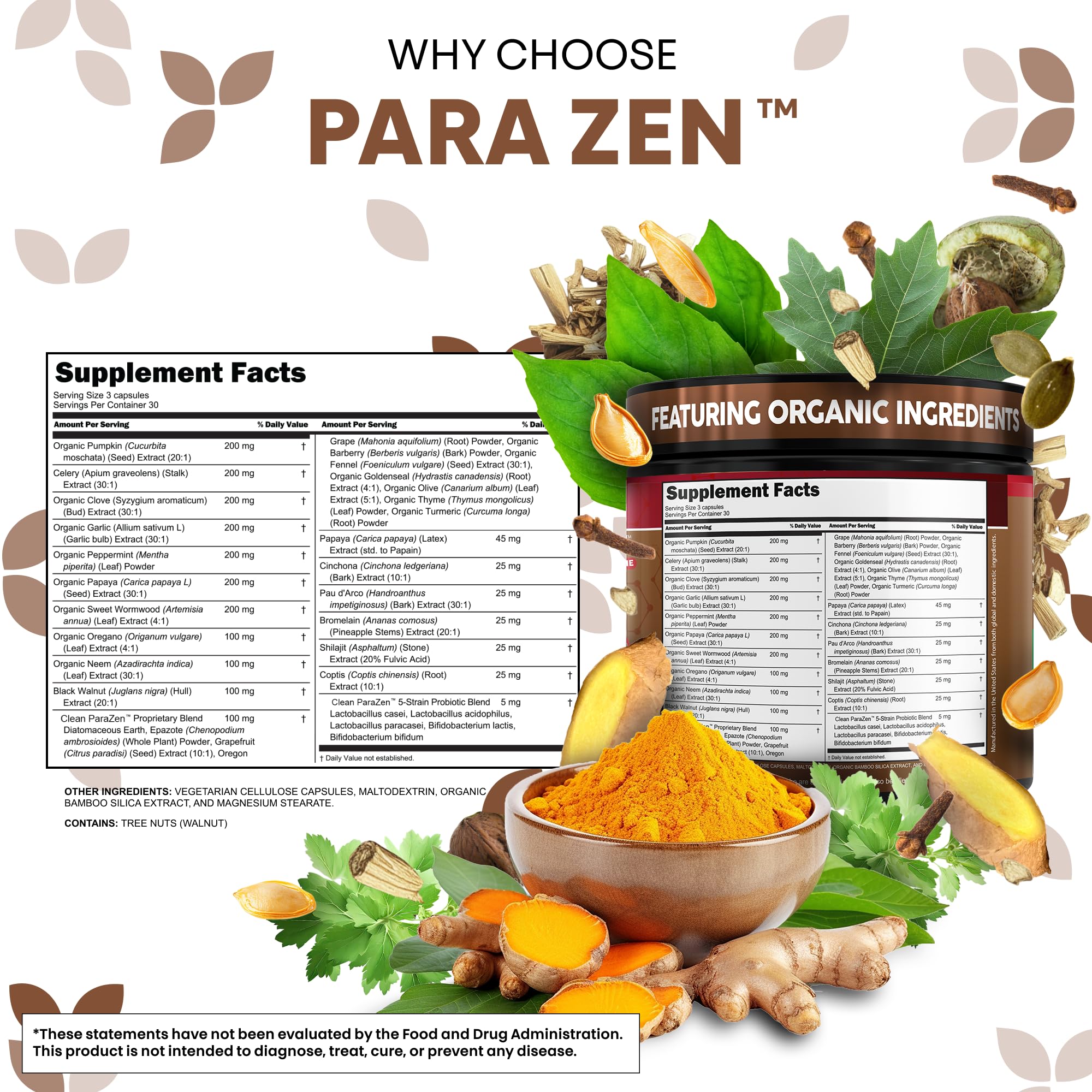 Clean Nutraceuticals pumpkin seed oil capsules for full-body balance