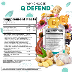 Ingredients scene showing sea moss, echinacea, ginger and rose hips in Clean Nutraceuticals formula