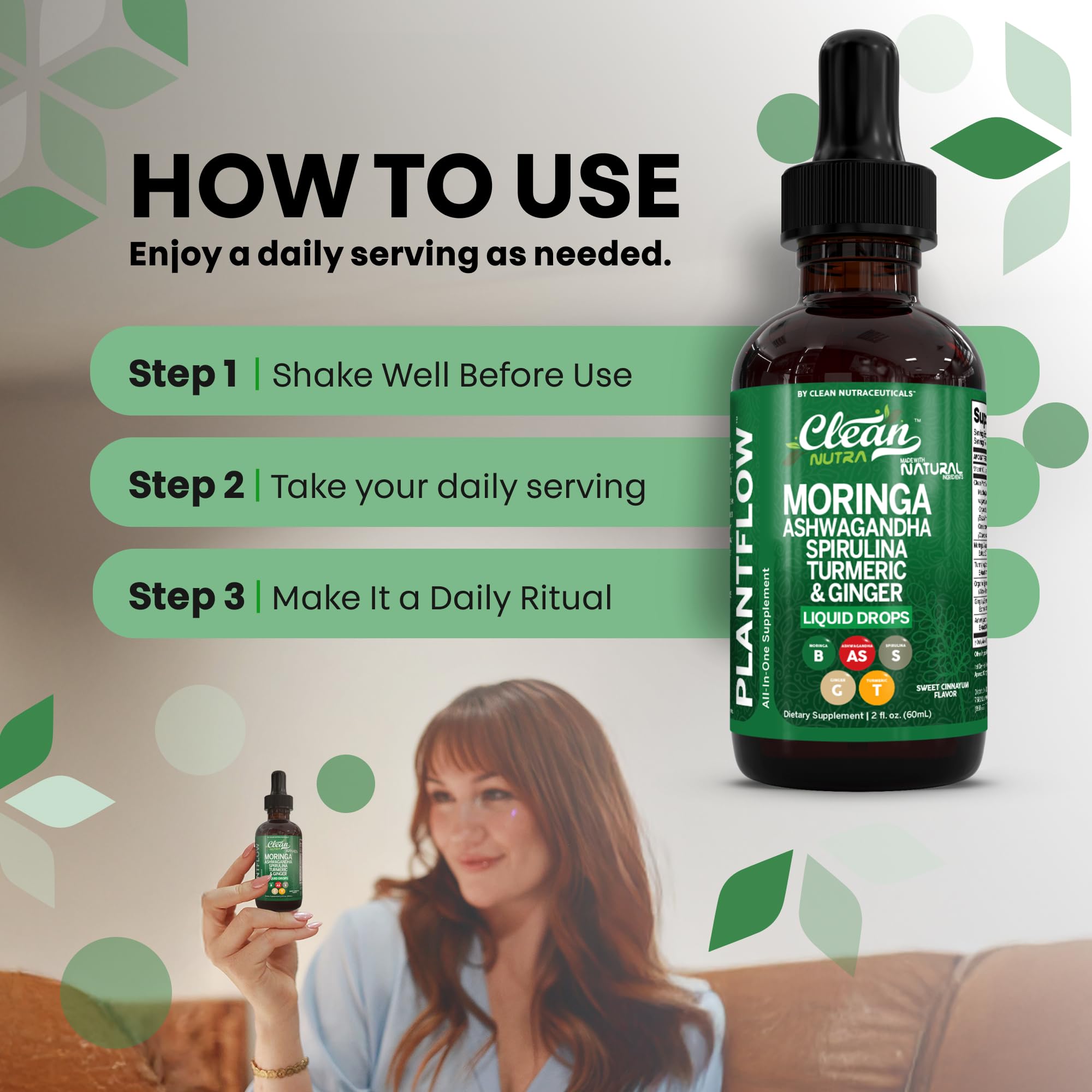 Clean Nutraceuticals Sustainable moringa field to bottle sourcing