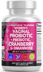 Clean Nutraceuticals vaginal probiotics capsules support vaginal microbiome balance and daily wellness.