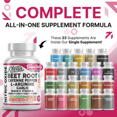 Clean Nutraceuticals Vascu Boost cayenne pepper capsules support vitality and endurance.