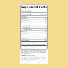 Clean Simple Eats Simply Vanilla powder scoop depicting post-workout use.