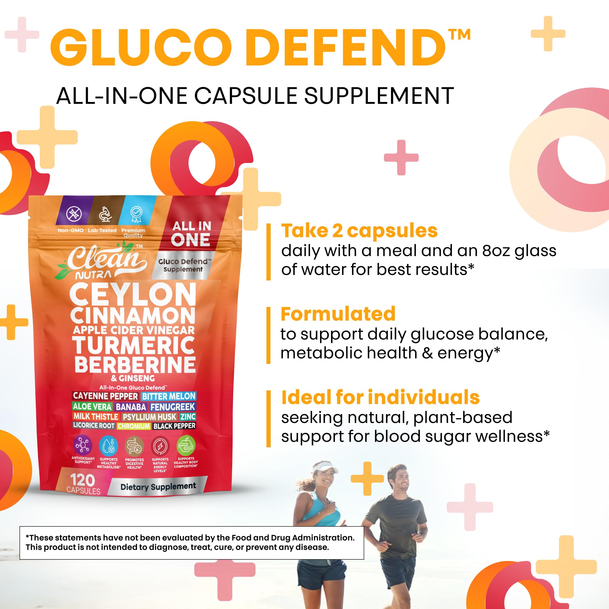 Clean Nutra Bitter Melon powder tin hints at carbohydrate processing support
