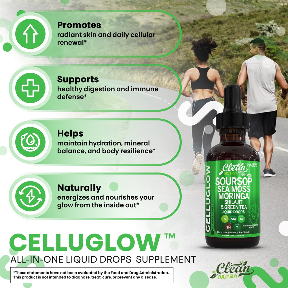 Clean Nutra Shilajit Gold Drops bottle featuring mineral-rich power for daily support