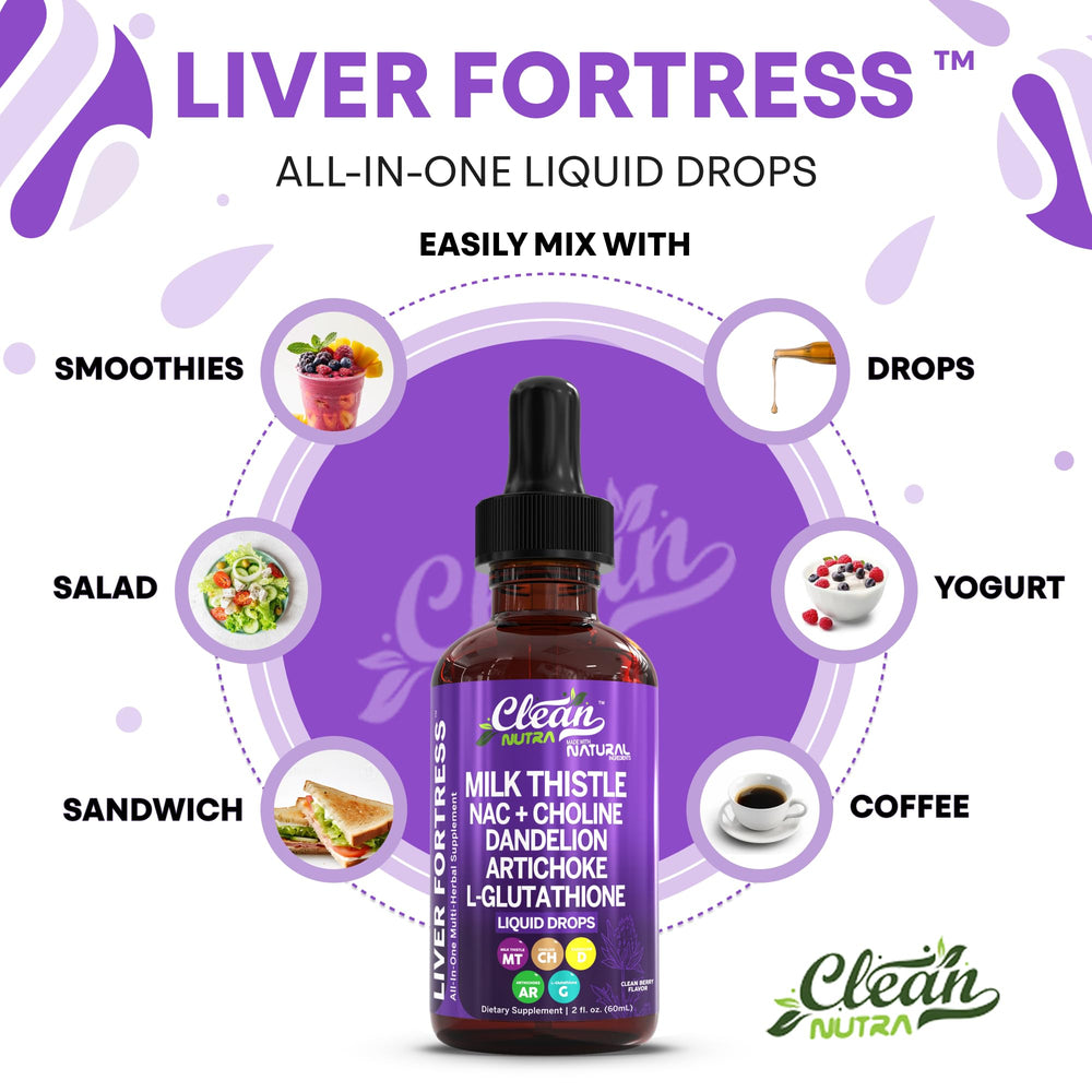 Clean Nutraceuticals Choline liquid sample for easy dosing