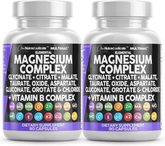Clean Nutraceuticals MultiMag bottle front view showcasing the all-in-one magnesium formula