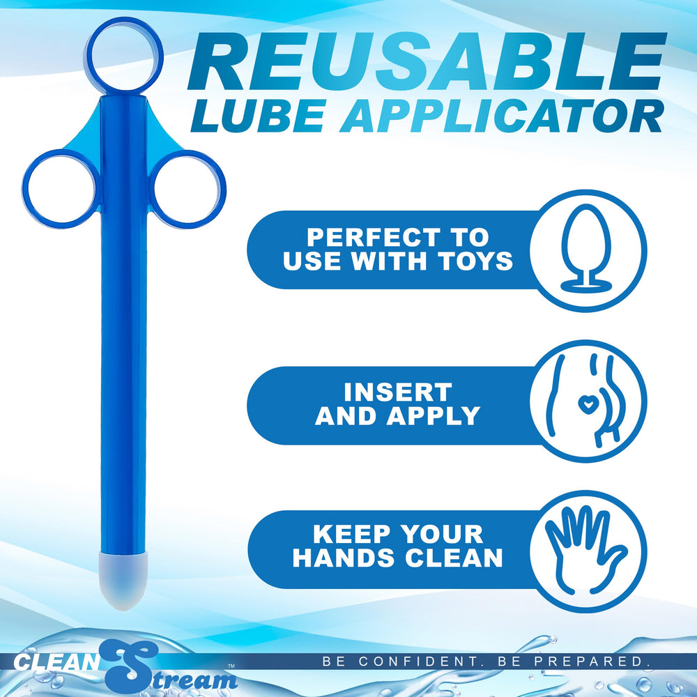 Cleanstream XL two syringes included support hygienic, reusable lubrication